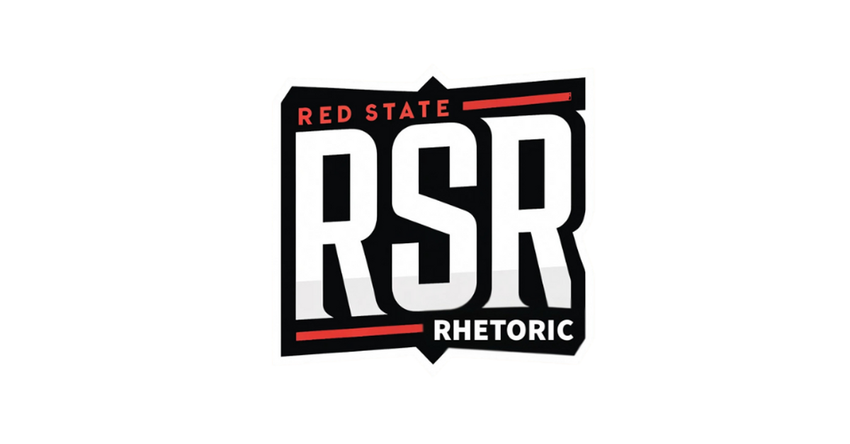 Red State Script Logo Red State Rhetoric Armory